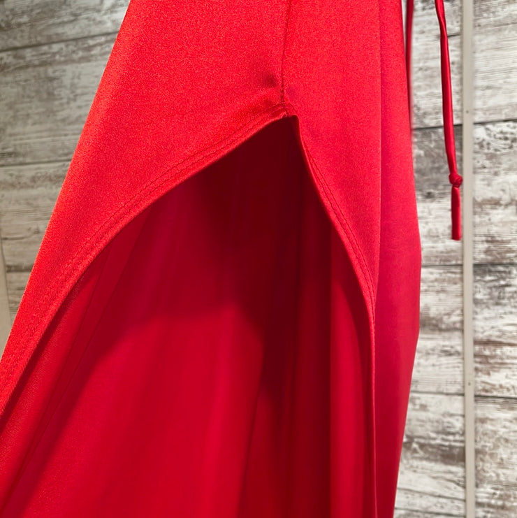 RED LONG EVEING GOWN