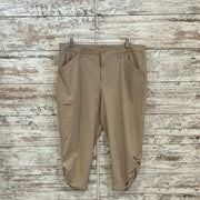 TAN CAPRI PANTS