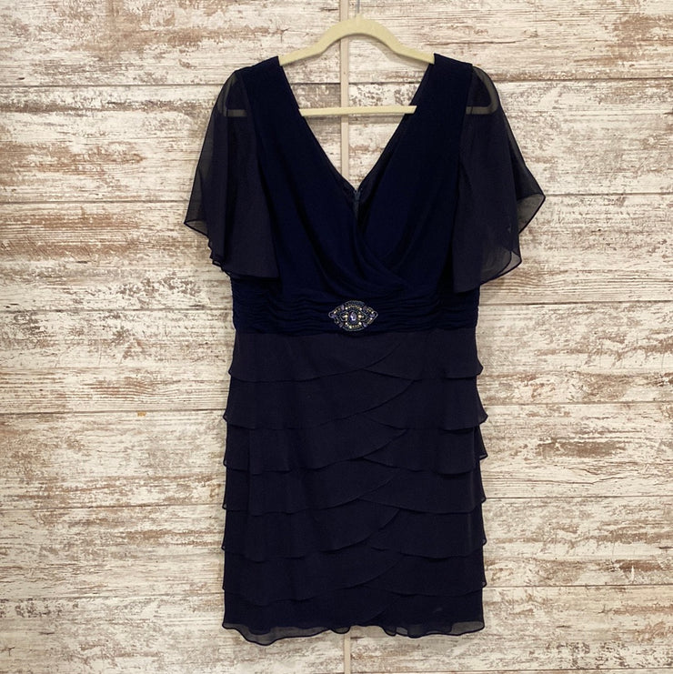 NAVY SHORT DRESS