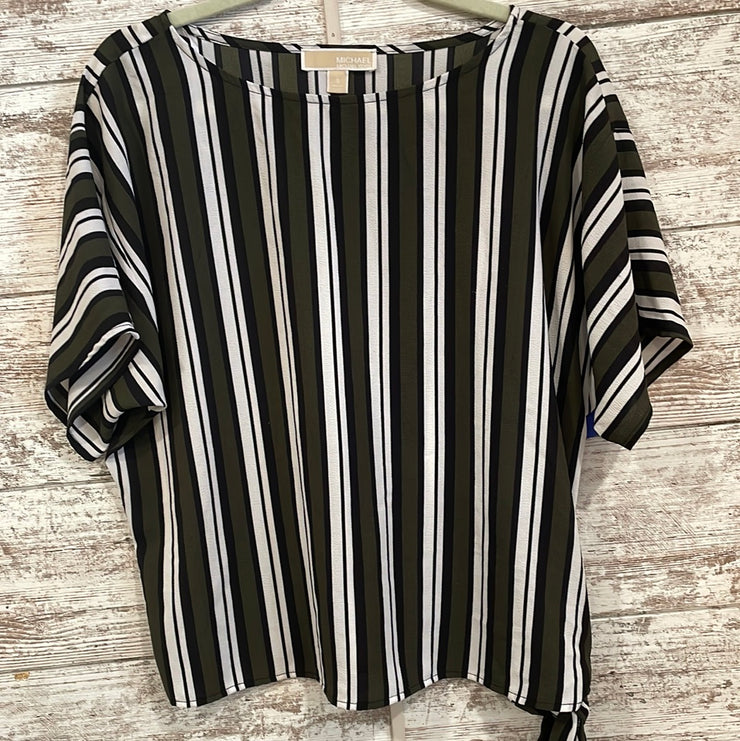 GREEN/BLUE/WHITE SHORT SLEEVE