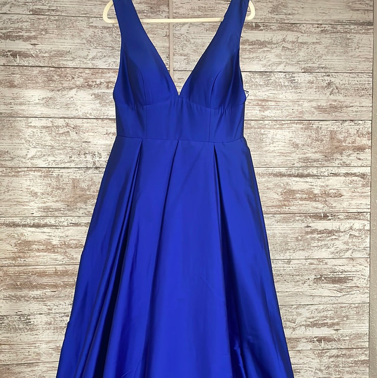 ROYAL BLUE PRINCESS GOWN-NEW