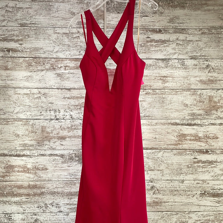 RED MERMAID GOWN