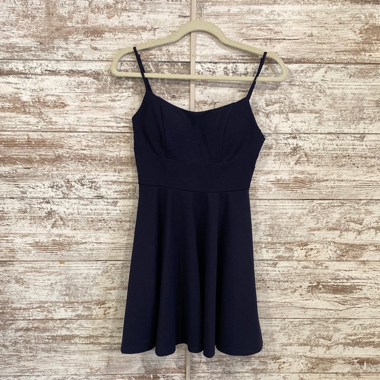 NAVY SHORT DRESS