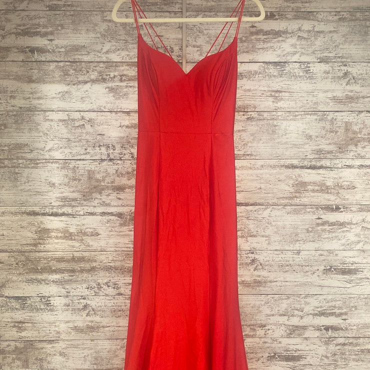 RED MERMAID GOWN