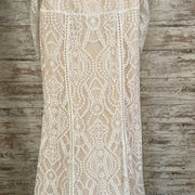 WHITE LACE WEDDING GOWN (NEW)