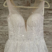 WHITE WEDDING GOWN (NEW)