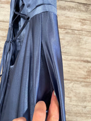 BLUE A LINE GOWN (NEW)