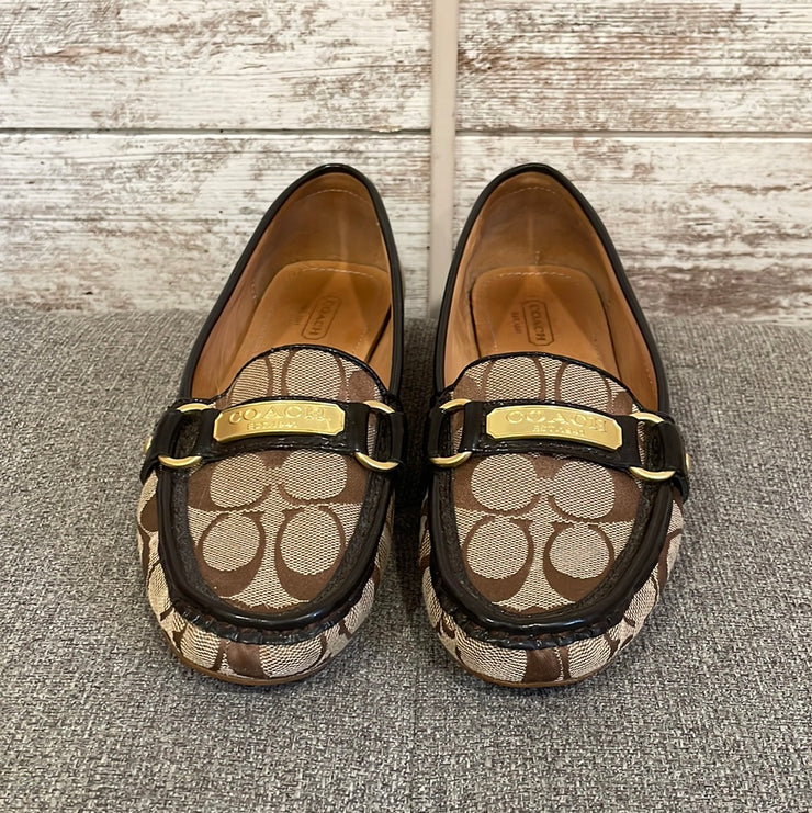 TAN SIGNATURELOAFERS RET. $175