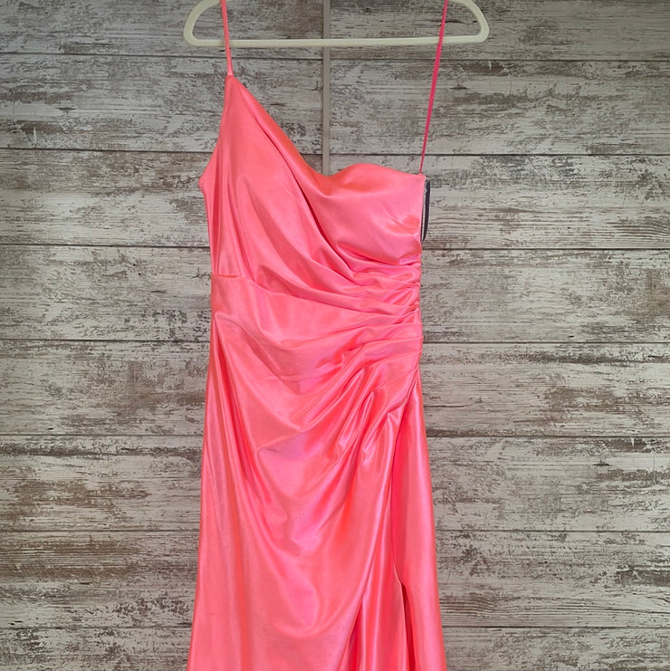 PINK LONG EVENING GOWN