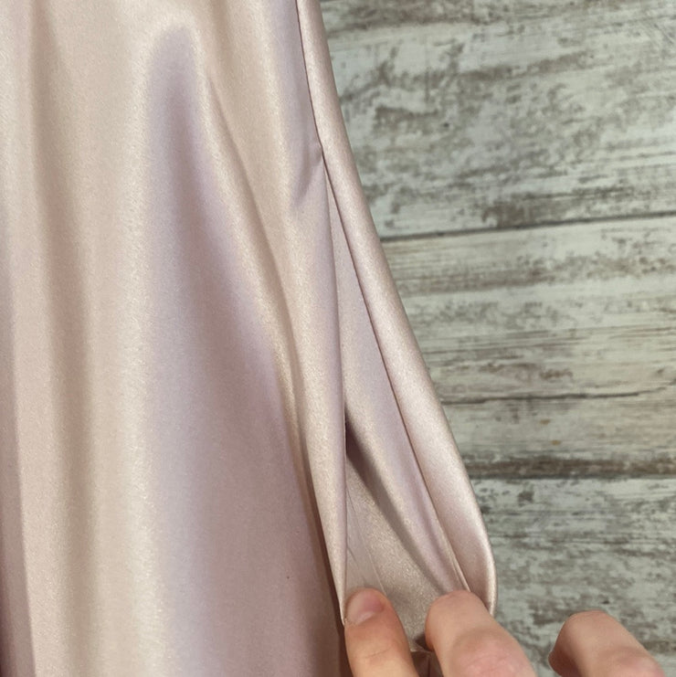 PINK/BLACK A LINE GOWN (NEW)