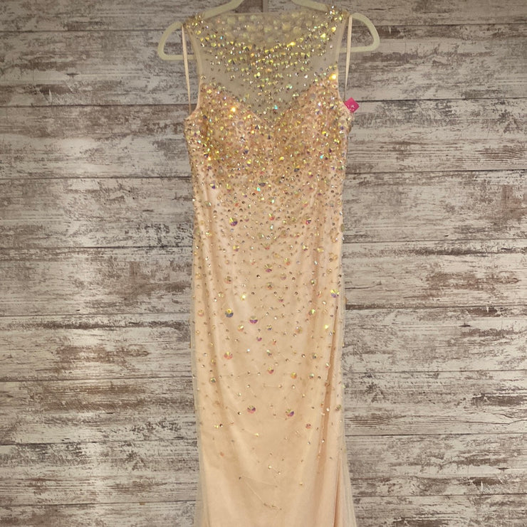 PINK BEADED GOWN