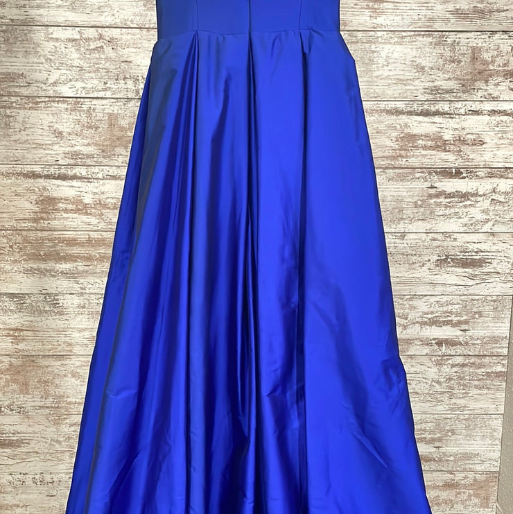 ROYAL BLUE PRINCESS GOWN-NEW