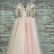 PINK A LINE GOWN (NEW)