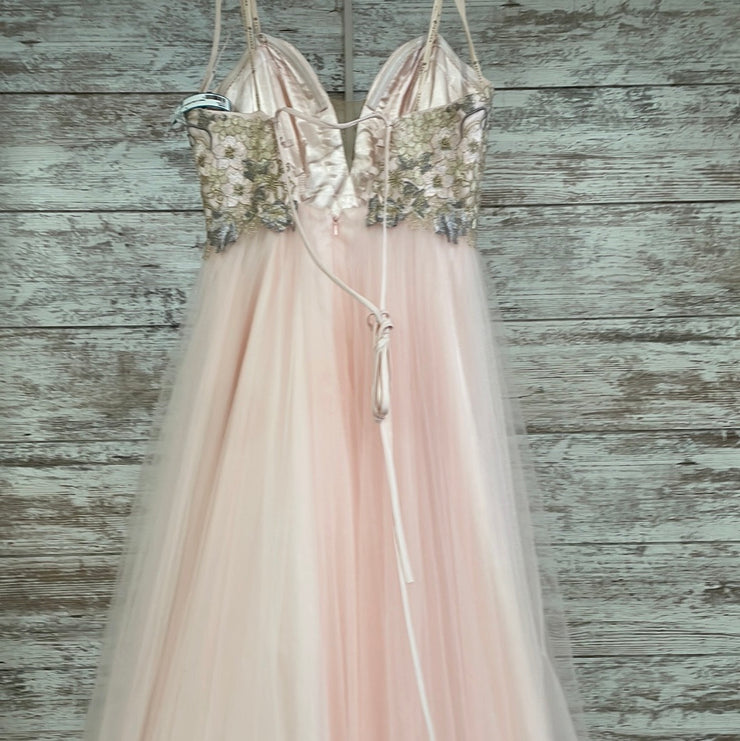 PINK A LINE GOWN (NEW)