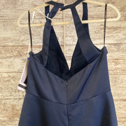 NAVY A LINE GOWN (NEW)