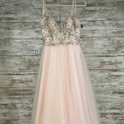 PINK A LINE GOWN (NEW)