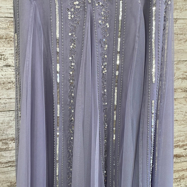 PURPLE LONG DRESS