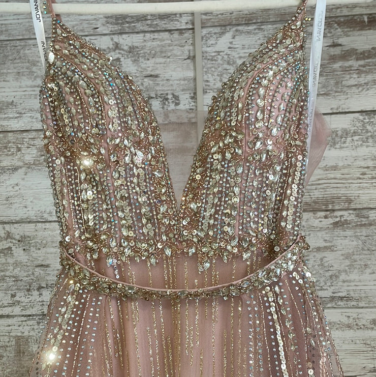 PINK SPARKLY 2 PC. GOWN SET