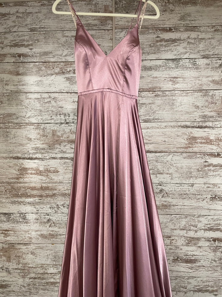PINK A LINE GOWN (NEW)