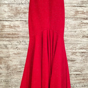 RED SPARKLY MERMAID GOWN-NEW