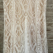 WHITE LACE WEDDING GOWN (NEW)
