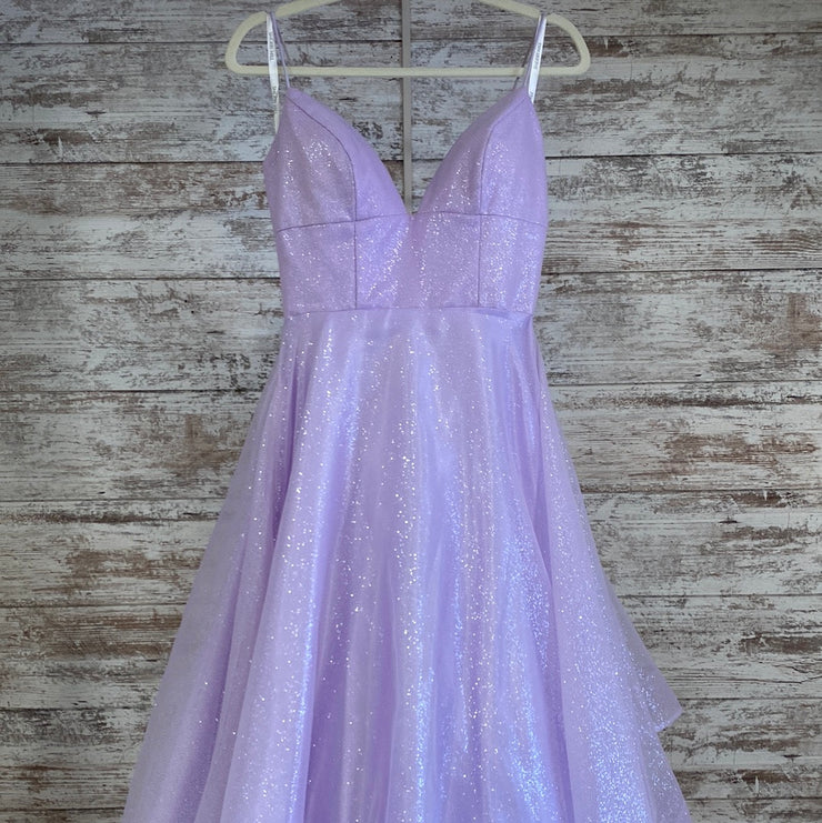 LAVENDER SPARKLY PRINCESS GOWN