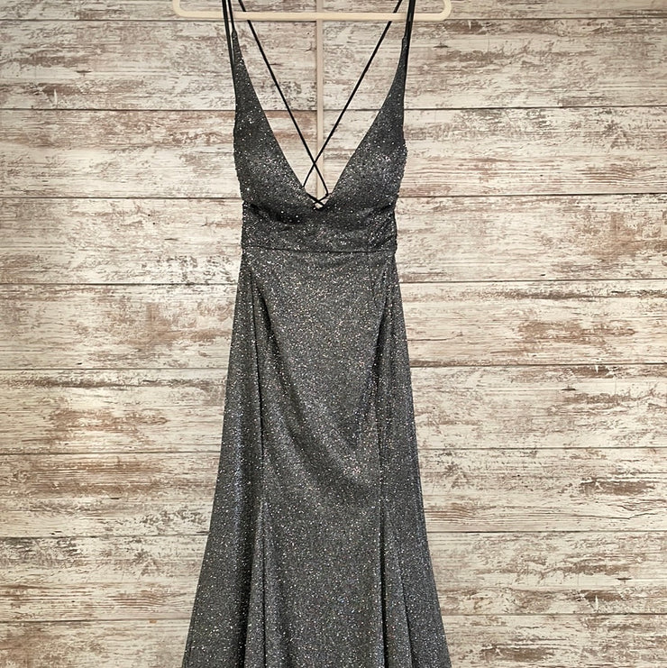 GRAY SPARKLY MERMAID (NEW)