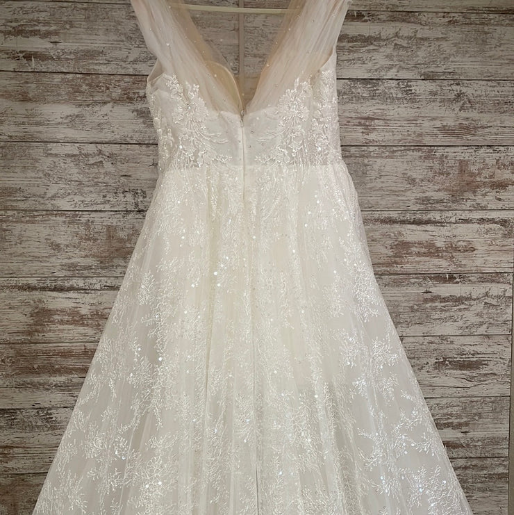 WHITE WEDDING GOWN (NEW) $1800