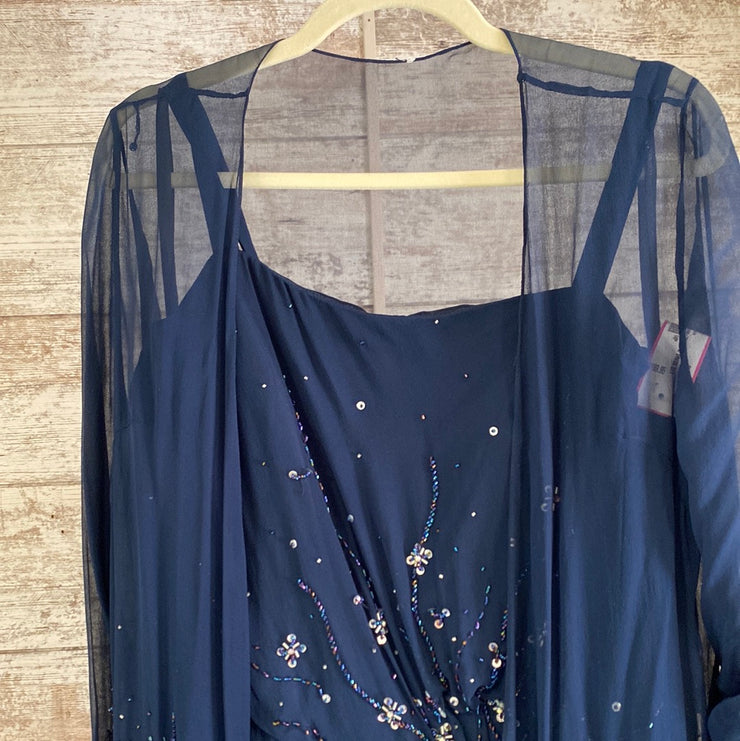 NAVY 2 PC. DRESS SET