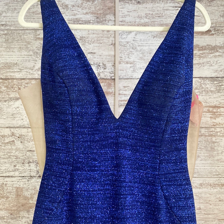 ROYAL BLUE SPARKLY MERMAID