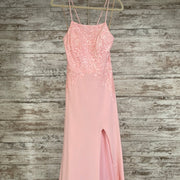 PINK LONG EVENING GOWN