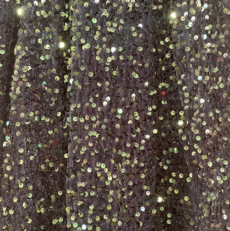 GREEN SEQUIN MERMAID GOWN