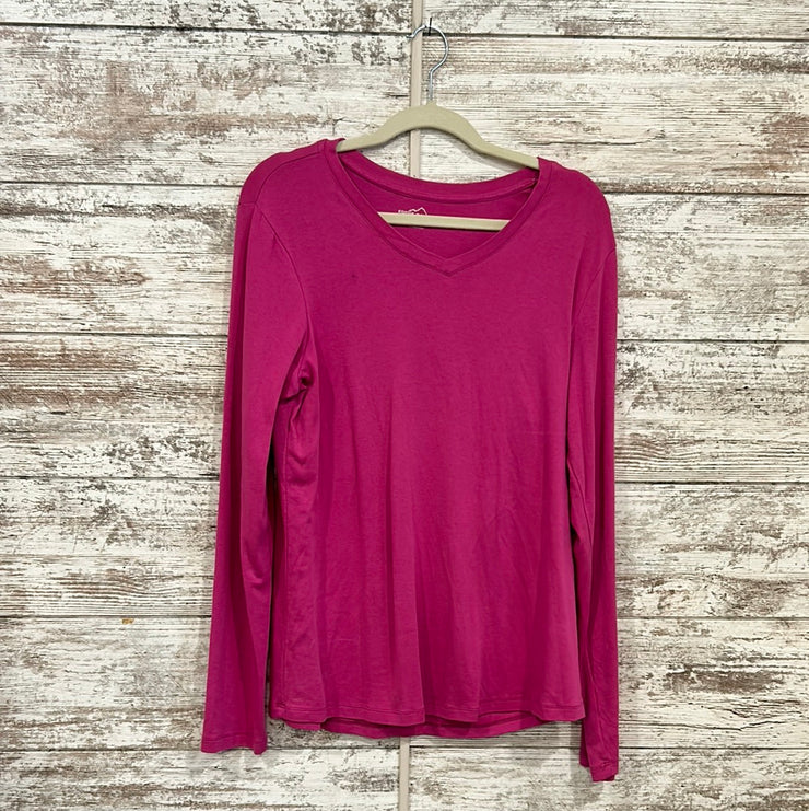 PINK LONG SLEEVE TOP