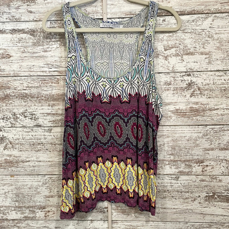 COLORFUL SLEEVELESS TOP