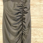 BLACK LONG EVENING GOWN