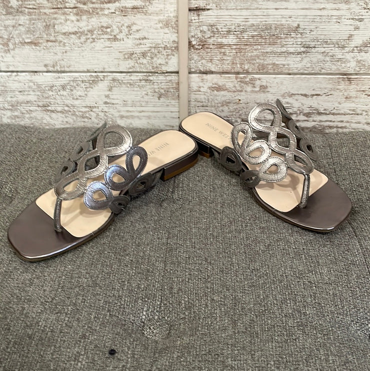 SILVER SANDALS