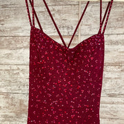 BURGUNDY LONG DRESS (NEW)