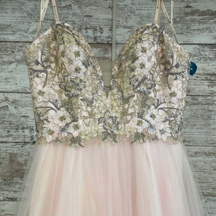 PINK A LINE GOWN (NEW)