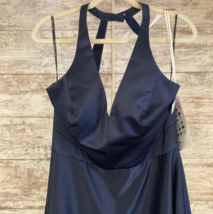 NAVY A LINE GOWN (NEW)