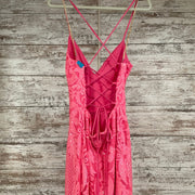 PINK SPARKLY LONG DRESS