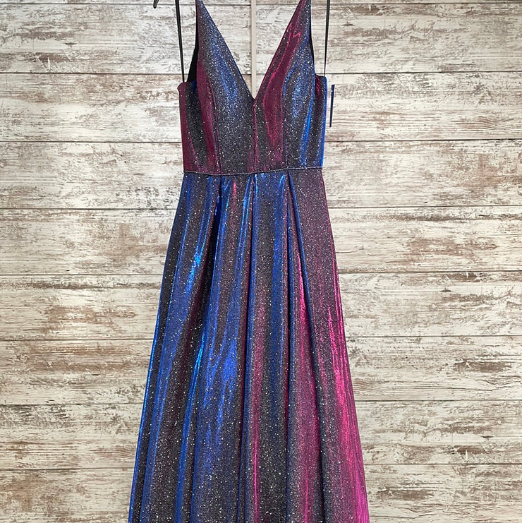 COLORFUL A LINE GOWN