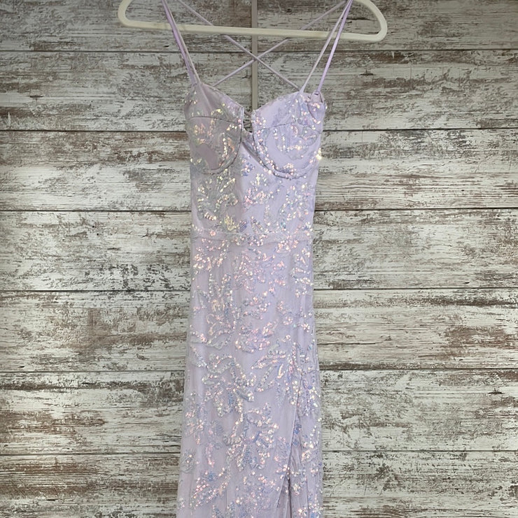 LAVENDER SPARKLY GOWN (NEW)