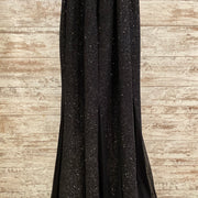BLACK SPARKLY LONG DRESS