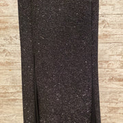 BLACK SPARKLY LONG DRESS