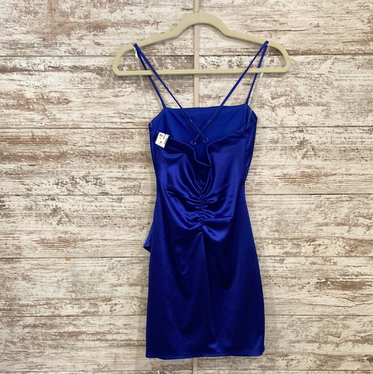ROYAL BLUE SHORT DRESS