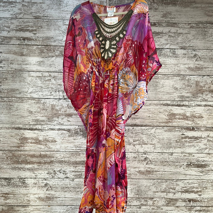 COLORFUL SHEER DRESS (NEW) $48