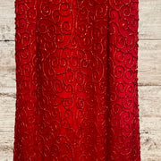 RED SPARKLY LONG EVENING GOWN