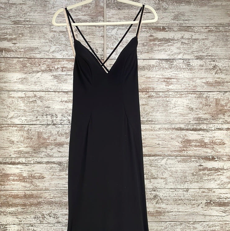 BLACK LONG EVENING GOWN (NEW)