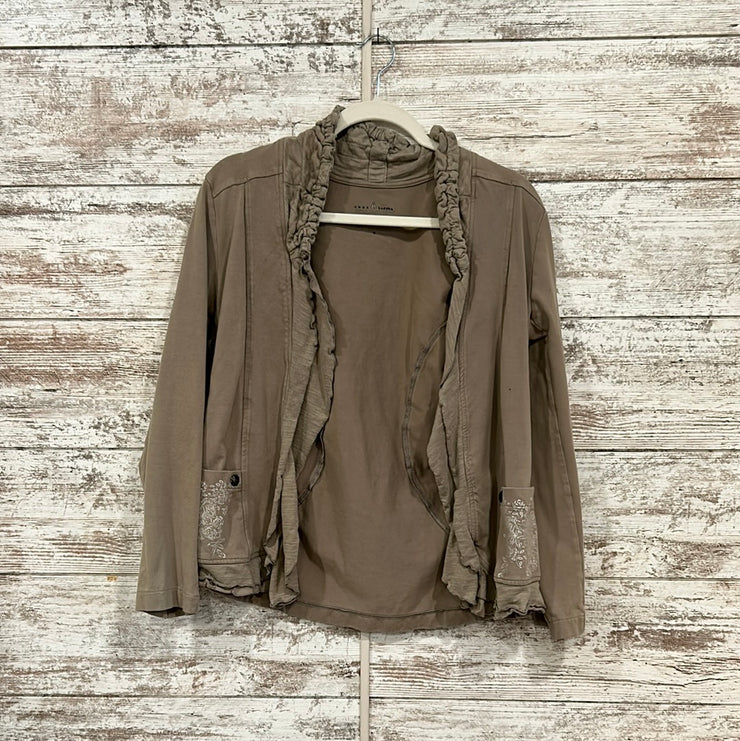 TAN OPEN JACKET