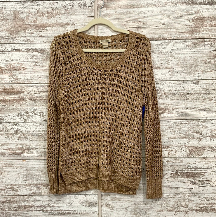 TAN KNIT SWEATER (NEW)